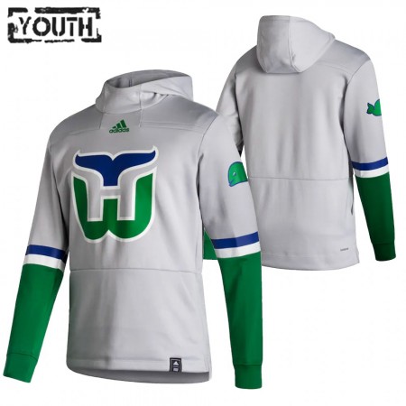 Kinder Eishockey Carolina Hurricanes Blank 2020-21 Reverse Retro Pullover Hooded Sweatshirt